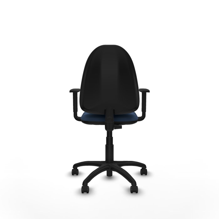 PIQUERAS Y CRESPO Silla de oficina Aýna Azul marino con Brazos 1D