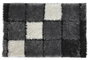DKD Home Decor Alfombra Moderno Gris Blanco 90 x 2 x 60 cm (2 Unidades) Poliéster