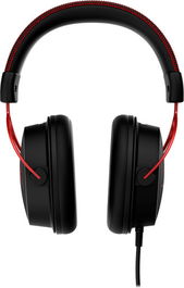 HyperX 4P5L1AM Auriculares Gaming con Micrófono, Rojo