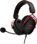 HyperX 4P5L1AM Auriculares Gaming con Micrófono, Rojo