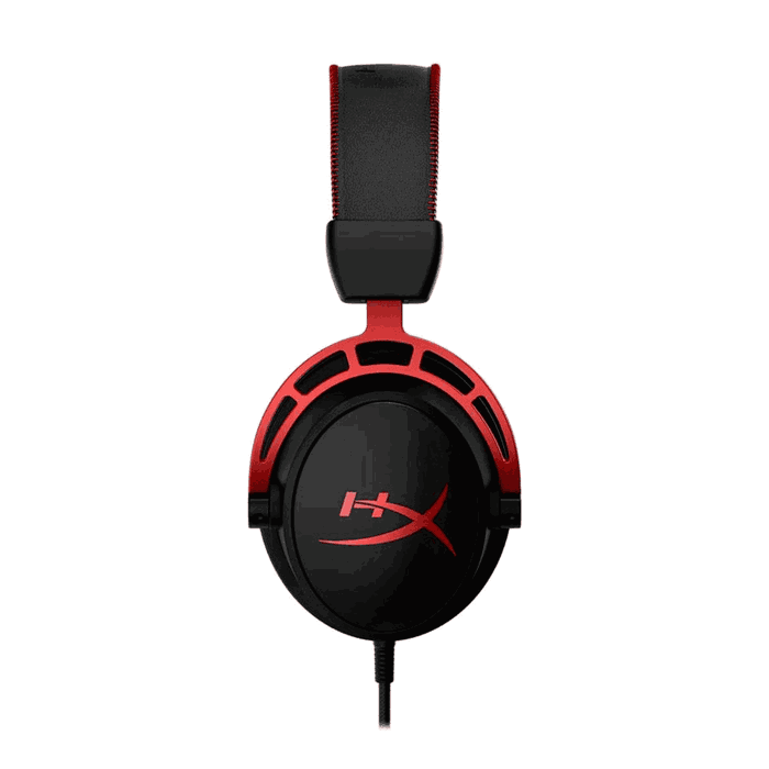 HyperX 4P5L1AM Auriculares Gaming con Micrófono, Rojo