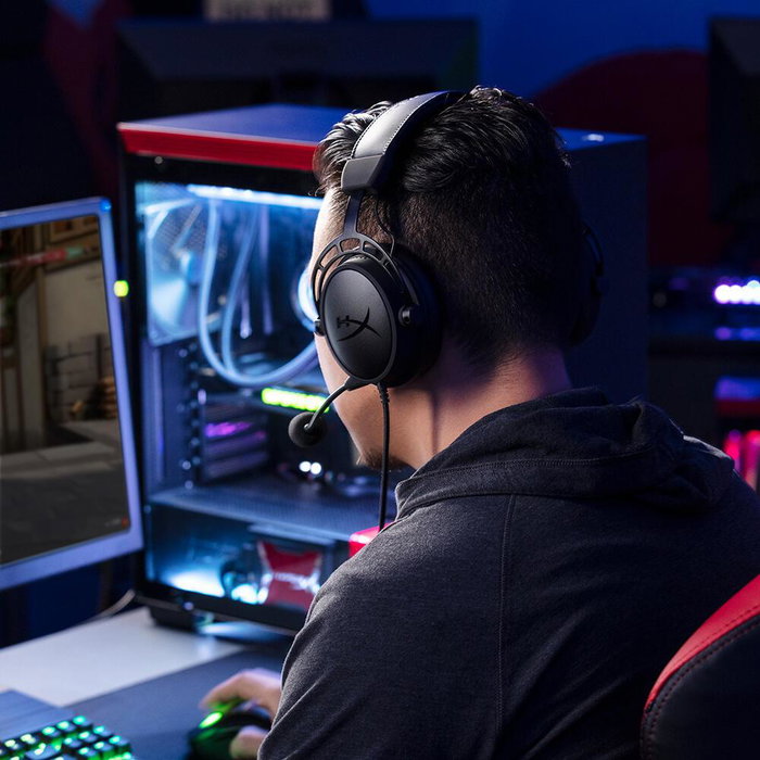 HyperX Cloud Alpha Gaming Headset Negro/Rojo Wired Black/Red
