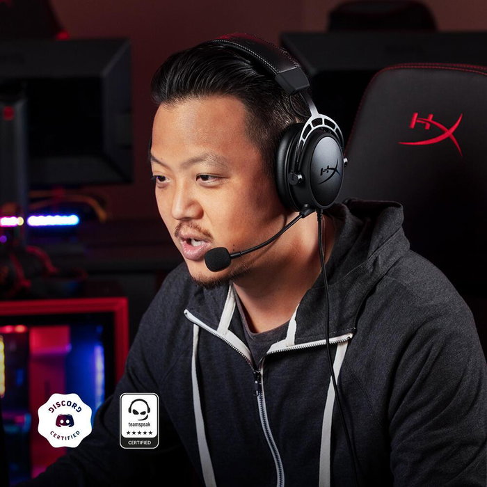 HyperX Cloud Alpha Gaming Headset Negro/Rojo Wired Black/Red