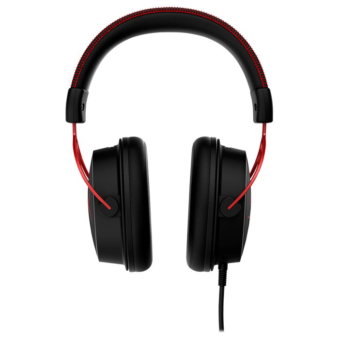 HyperX Cloud Alpha Auriculares Gaming Alámbricos Circumaurales, Negro y Rojo