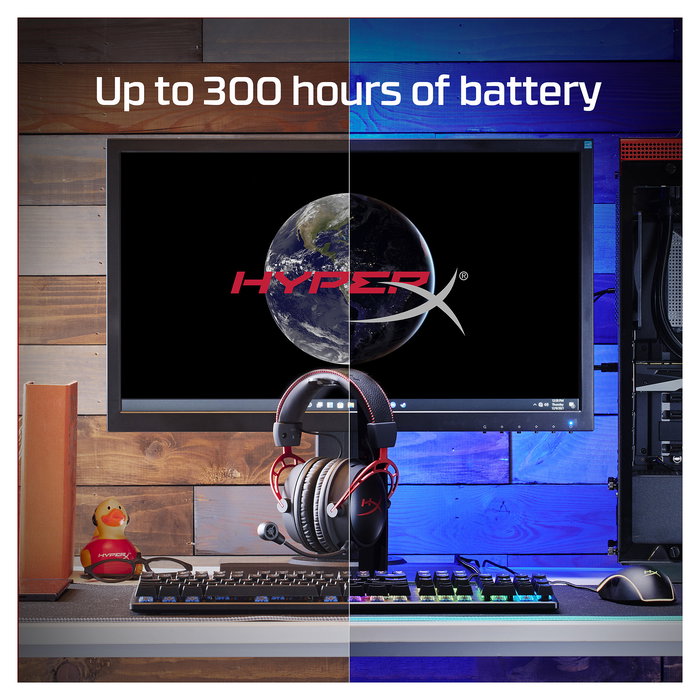 HyperX Cloud Alpha Auriculares Gaming Alámbricos Circumaurales, Negro y Rojo
