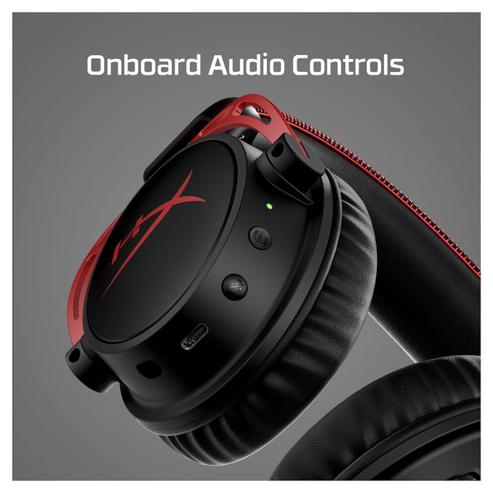 HyperX Cloud Alpha Auriculares Gaming Alámbricos Circumaurales, Negro y Rojo