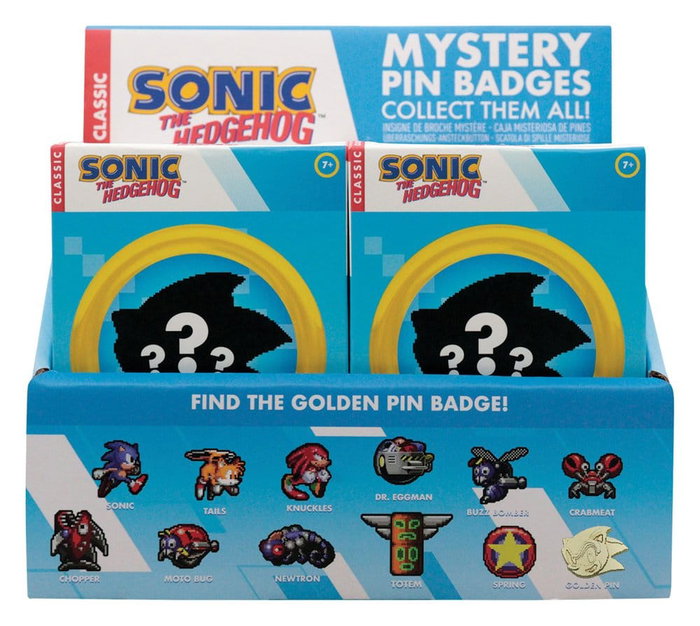 FaNaTtik Sonic The Hedgehog Mystery Chapas Cajas Sorpresas Expositor (12)