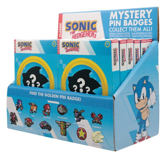 FaNaTtik Sonic The Hedgehog Mystery Chapas Cajas Sorpresas Expositor (12)