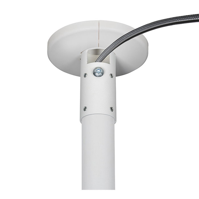 B-Tech BT5920 Soporte de techo para postes de 38 mm, Blanco B-Tech BT5920 Soporte de techo para postes de 38 mm, Blanco
