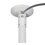 B-Tech BT5920 Soporte de techo para postes de 38 mm, Blanco