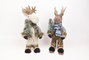 DKD Home Decor Figura Natural Porexpán RENO Surtido de 2