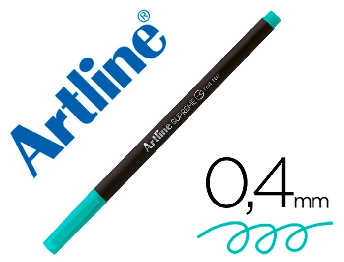 Artline Supreme EPFS200 Rotulador de punta fina, Turquesa claro, 0,4 mm Artline Supreme EPFS200 Rotulador de punta fina, Turquesa claro, 0,4 mm