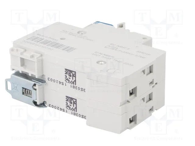 HAGER Interruptor de grúa 2 polos 230VAC 25A gris