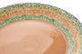 DKD Home Decor Set de Vajilla de Gres Naranja 2 Piezas