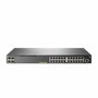 HPE Aruba 2930F Switch 24 Puertos Gigabit PoE+ (370W) 4 Puertos SFP+ 10GbE 128 Gbit/s