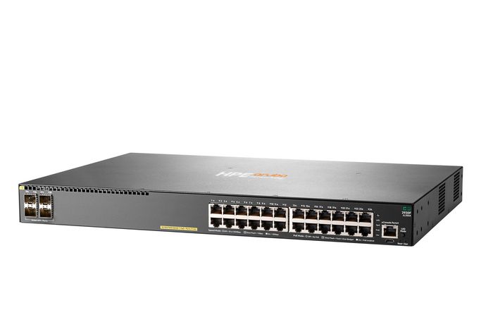 HP Enterprise Aruba Networking 2930F 24G PoE+ 4SFP+