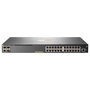 HPE Aruba Networking Switch 2930F 24G PoE+ 4SFP+ - Switch Gestionado L3, 24 Puertos Gigabit Ethernet PoE+, 4 Puertos SFP+ 10GbE, Montaje Rack 1U