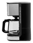 Orbegozo CG 6015 Cafetera de Goteo Programable con Reloj Digital, 15 Tazas (1.5L), Panel Táctil LED, Filtro Permanente, Negro y Acero Inoxidable