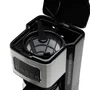 Orbegozo CG 6015 Cafetera de Goteo Programable con Reloj Digital, 15 Tazas (1.5L), Panel Táctil LED, Filtro Permanente, Negro y Acero Inoxidable