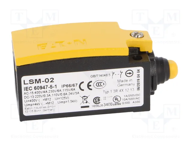 EATON ELECTRIC LSM-02 Interruptor de fin de carrera NC x2