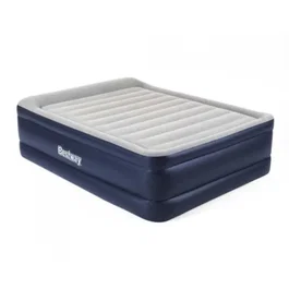 Bestway BES6941607329771 - Colchón Hinchable para 2 Personas, 152 x 203 x ca. 46 cm, con Bomba Incorporada