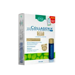 TREPATDIET-ESI Collagenix Drink Forte 10 Viales x 30 ml - Colágeno + Ácido Hialurónico, Vitamina C - Sabor Mango