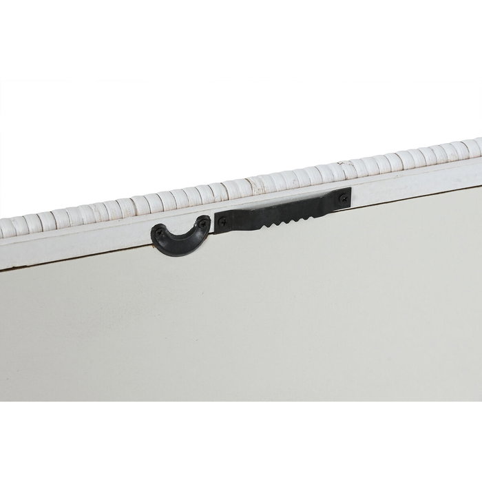 DKD Home Decor Cuadro de Garza en Ratán y Cristal, Pack de 2 unidades, 50x2,5x70 cm