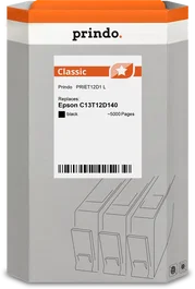 Prindo PRIET12D1 Classic L Cartucho de tinta negro