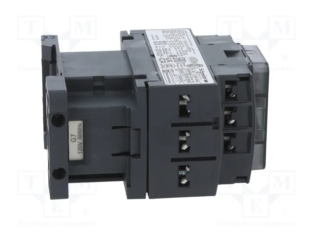 Schneider Electric LC1D09G7 TeSys D Contactor 3-polar 9A 120VAC