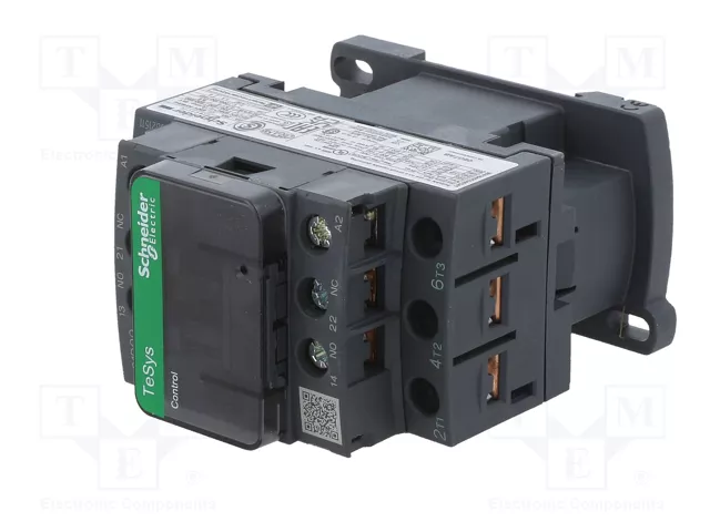 Schneider Electric LC1D09G7 TeSys D Contactor 3-polar 9A 120VAC