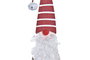 DKD Home Decor Figura Navidad Tradicional Papa Noel Natural Rojo Blanco MDF Poliester 4 x 25 x 9.5 cm (12 Unidades)