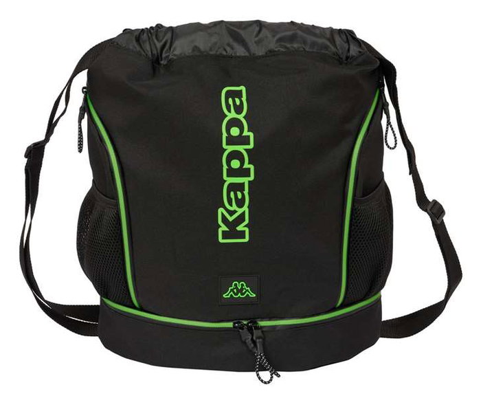 Mochila Saco Infantil Kappa Black Negro 35 x 40 x 1 cm Mochila Saco Infantil Kappa Black Negro 35 x 40 x 1 cm
