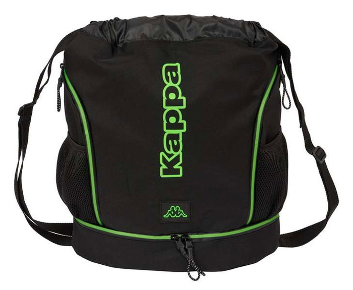 Mochila Saco Infantil Kappa Black Negro 35 x 40 x 1 cm Mochila Saco Infantil Kappa Black Negro 35 x 40 x 1 cm