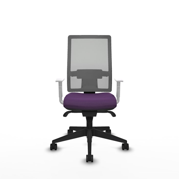 PIQUERAS Y CRESPO Silla de oficina Horna con Mecanismo Sincro, Morado y Gris