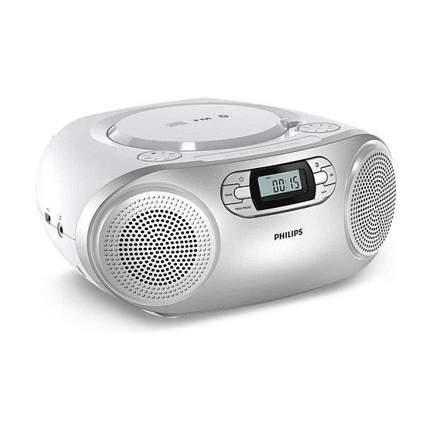 Philips TAZ2000S/10 Radio CD Bluetooth y USB Plata