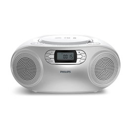 Philips TAZ2000S/10 Radio CD Bluetooth y USB Plata