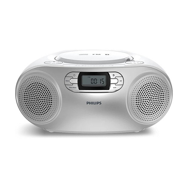 Philips TAZ2000S/10 Radio CD Bluetooth y USB Plata