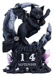 Nemesis Now Cult Cuties Calendario Perpetuo Malpuss 16 cm