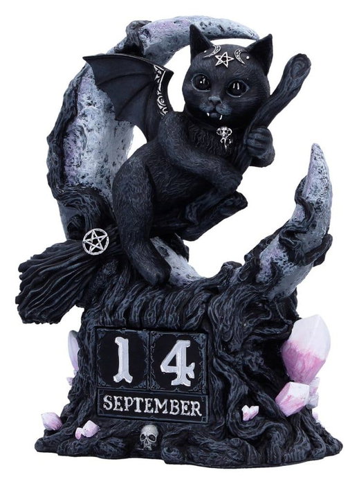 Nemesis Now Cult Cuties Calendario Perpetuo Malpuss 16 cm