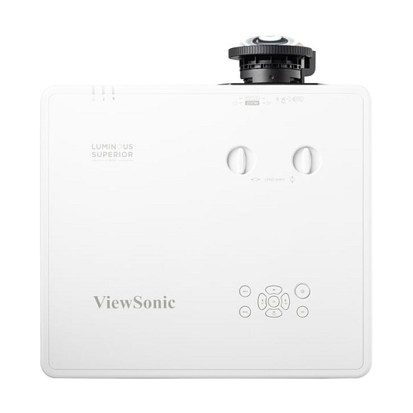 ViewSonic Proyector Láser LSC731WU-ST 7300 Lúmenes ANSI, Resolución WUXGA 1920x1200, Contraste 3.000.000:1, 3LCD, Hasta 300", Blanco