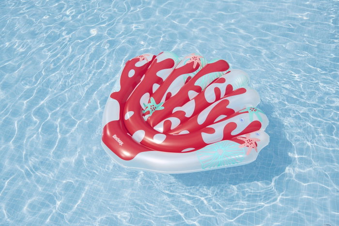 Bestway Colchoneta Hinchable Coral 186x153 cm Playa y Piscina 43724