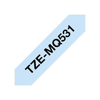 Brother TZe-MQ531 Cinta para Impresora de Etiquetas, Negro sobre Azul Brother TZe-MQ531 Cinta para Impresora de Etiquetas, Negro sobre Azul