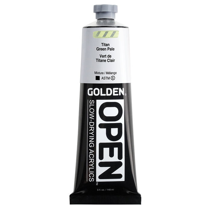 Golden OPEN Colores Acrílicos Verde Titan Claro 148 ml Golden OPEN Colores Acrílicos Verde Titan Claro 148 ml