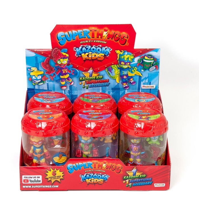 Magic Box Superthings Kazoom Kids Pst8D066In00 +3 Años