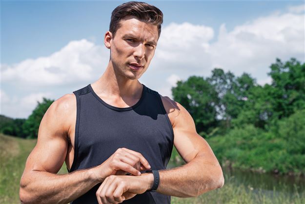 Beurer AS-99 Sensor de Actividad Física con Bluetooth y Monitor de Frecuencia Cardíaca, Notificaciones, Compatible con HealthManager