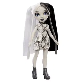 Rainbow High Shadow High LIT35051570578 Muñeca de Moda Heather con Cabello Blanco y Negro