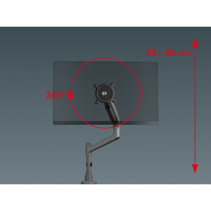 One For All DM5110 Dynamic Single Heavy Duty Black