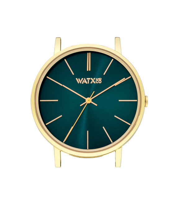 Watxandco WXCA3027 Reloj para Mujer con Esfera Verde y Caja Dorada Watxandco WXCA3027 Reloj para Mujer con Esfera Verde y Caja Dorada