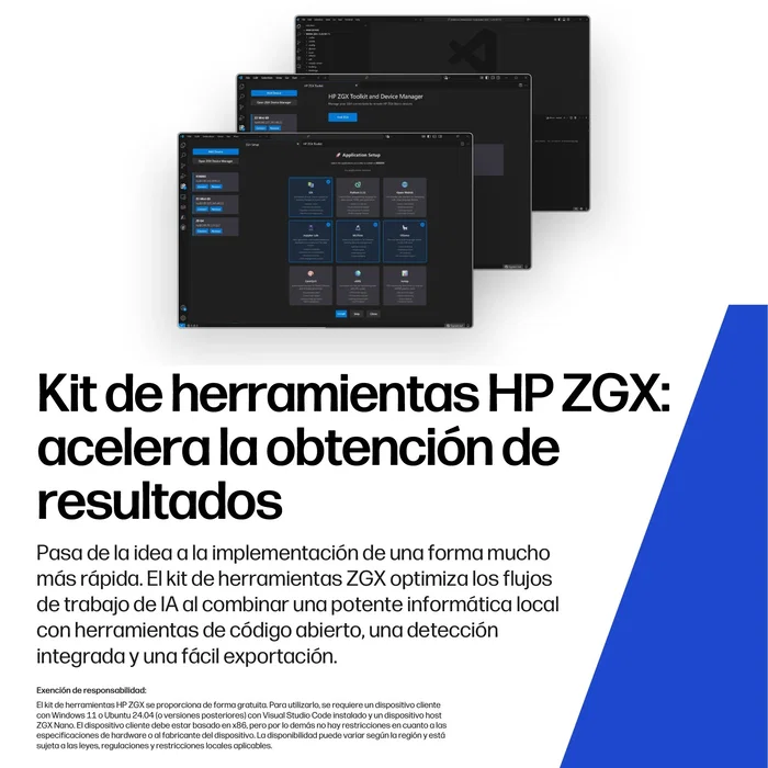 HP ZGX Nano G1n GB10 con 128 GB RAM y 2 TB SSD
