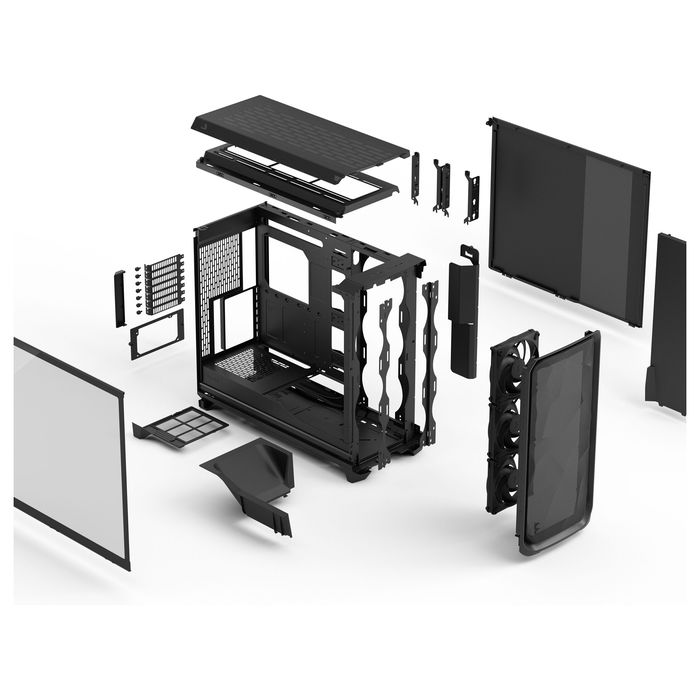 Fractal Design Meshify 3 XL - Chasis ATX Torre Grande Ventana Tintada Ligera y Malla Negra Fractal Design Meshify 3 XL - Chasis ATX Torre Grande Ventana Tintada Ligera y Malla Negra